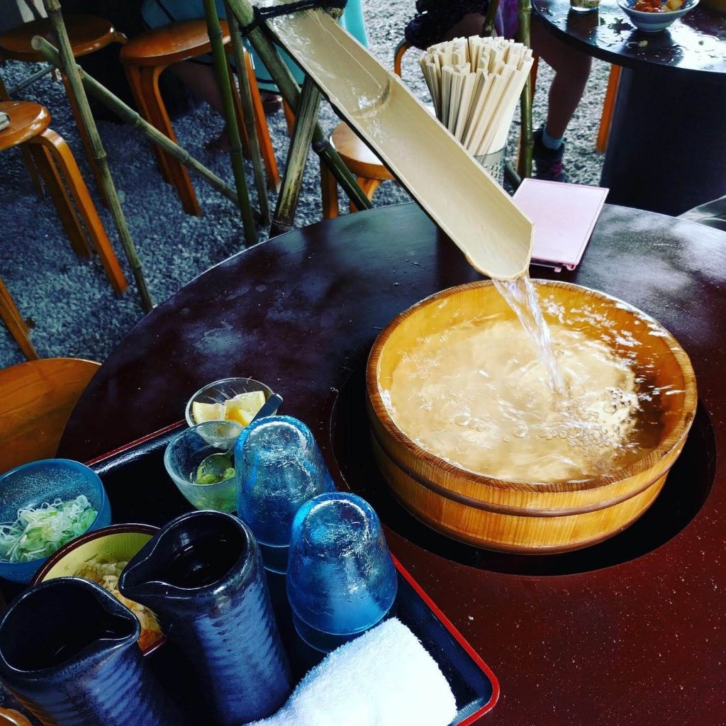 秩父 長瀞 レジャー 流しそうめん