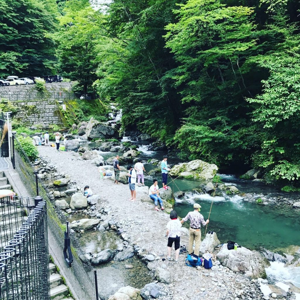 秩父 釣堀 釣り堀 浦山渓流フィッシングセンター